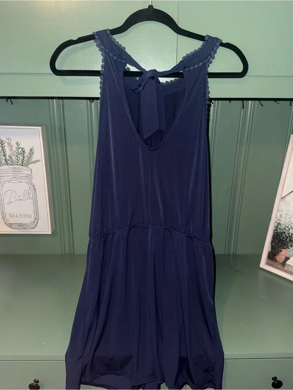 Maurices sleeveless navy